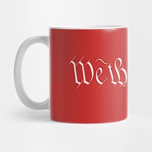 Us Constitution We The People Mug